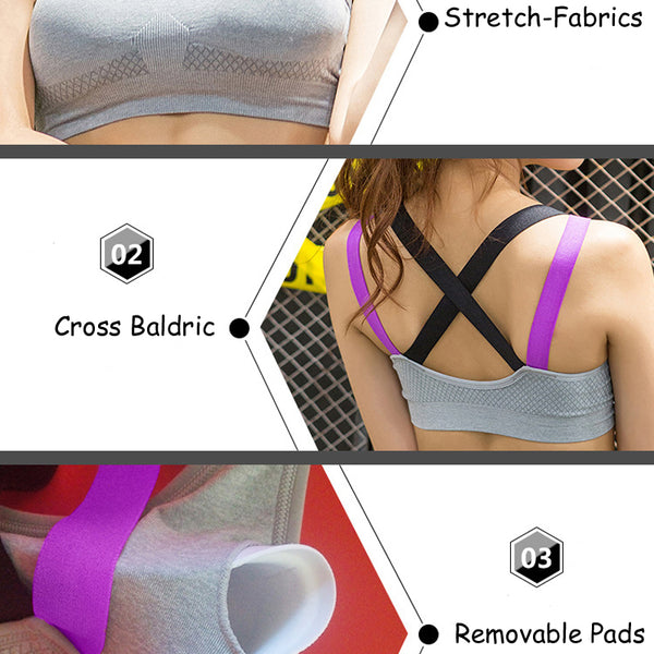 Push Up Sports Bra