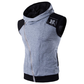 Sleeveless Hooded Tank Top